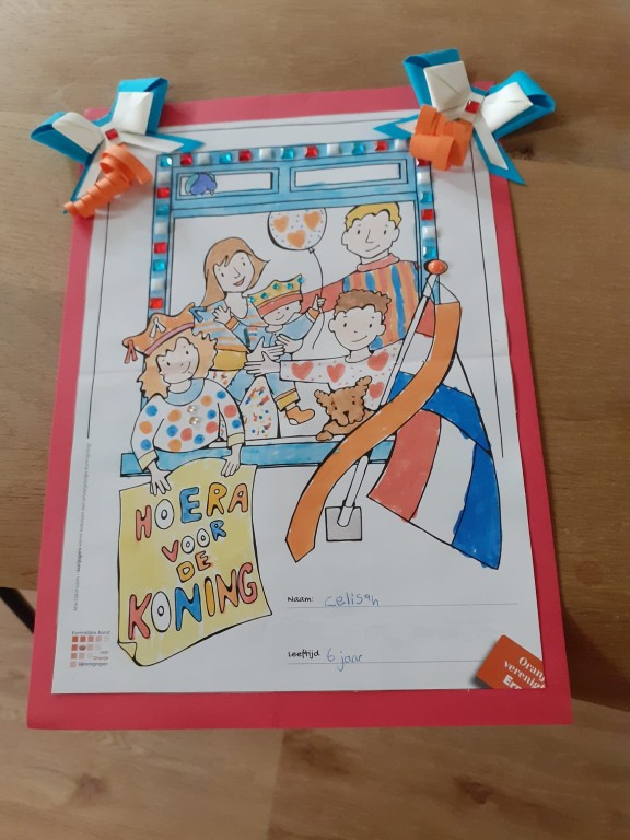 Winnaar kleurplatenwedstrijd